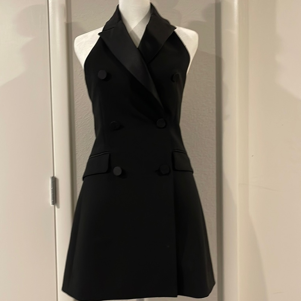 Tuxedo dress - Picture 2 of 5